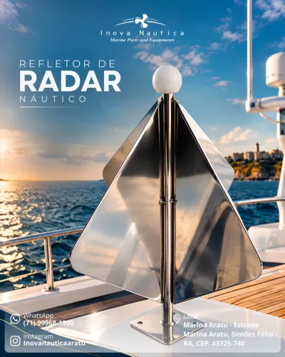 Refletor de Radar na INOVA NAUTICA