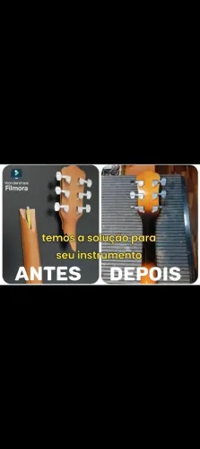 FAZEMOS RESTAURAÇÃO DE VIOLÃO, GUITARRA, BAIXO ETC... DEIXAMOS EM ÓTIMO ESTADO
