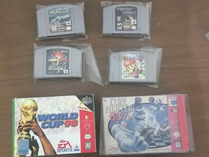 Lote Jogos Nintendo 64