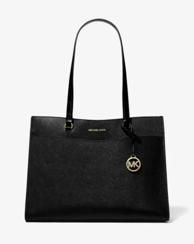 Michael Kors Bolsa Couro Jet Set Travel Grande Bolsa Tote de Couro Saffiano35F4GTVT9L