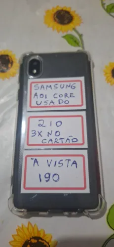 Celular samsung A01 core