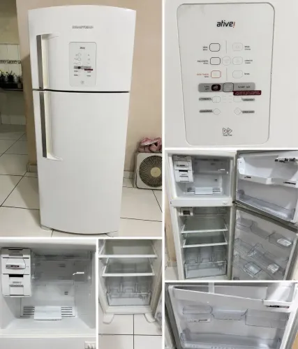 Geladeira Brastemp Ative Frost Free 429L Smart Ice Muito Conservada