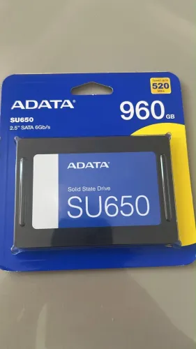 SSD 960GB, 1Tb 2.5 SATA SU650 - Adata, Armazenamento Interno SSD