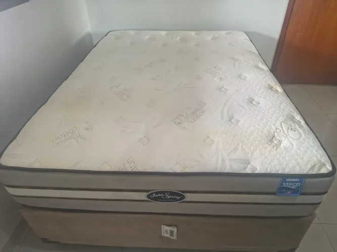 Cama box casal