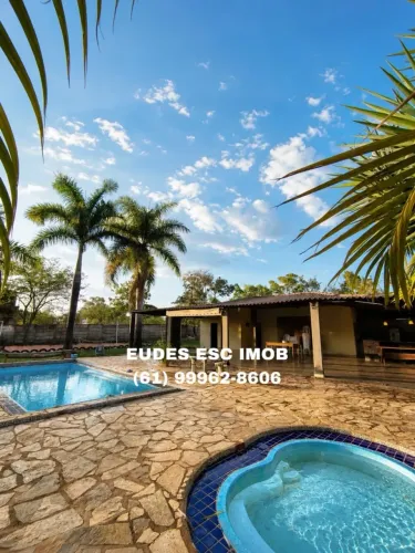 Ponte Alta Norte Vendo Área com 3.000m² com Excelente Salão de Festas