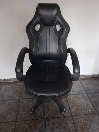 Cadeira Gamer/Escritório | Bela Magazine - Preta