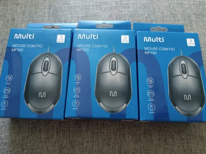Mouse Multilaser com fio
