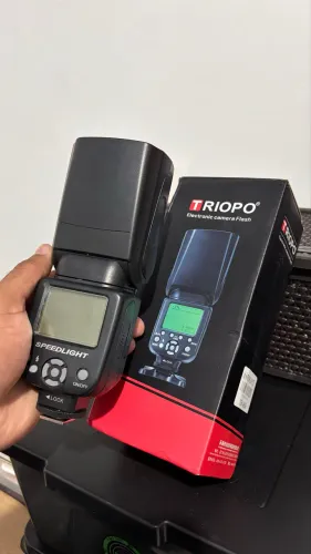Flash Triopo Speedligth E-TTL para Canon