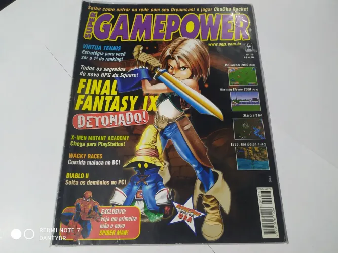 Revista Super Game Power - Detonado Final Fantasy IX