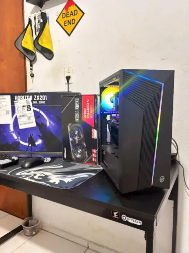 PC Gamer XEON 2650 v4 + RX 6600 | 480GBssd/16GB