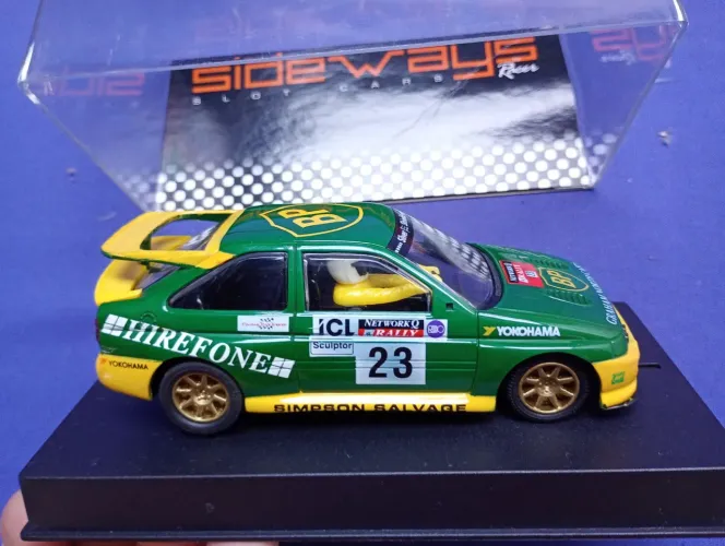 Autorama coswortth Escort mk5 scaletrix super raro na caixa 