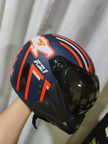 Capacete peels top gun F-21 Tam 58