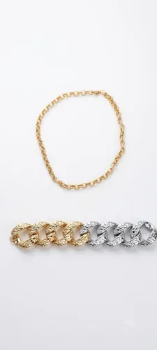 Conjunto de folheados por 15 reais