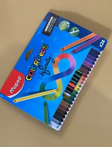 Lápis De Cor 24 Cores Maped Color'peps Infinity