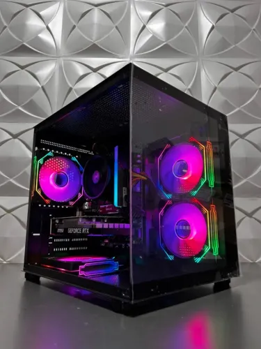 PC Gamer AMD Ryzen 5 5500 + RTX 3050 + 16GB - Loja Física Thunder - Parcelamos no Boleto a