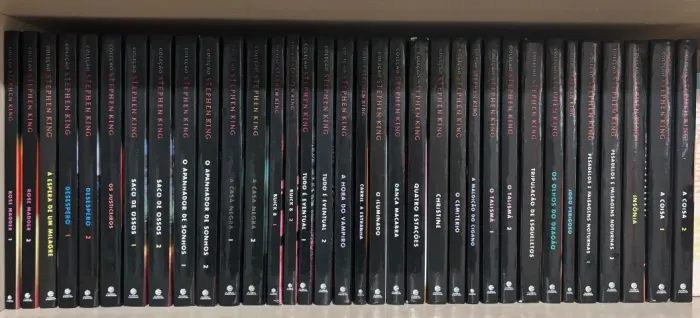 Coleção Stephen King Planeta DeAgostini - 34 Livros