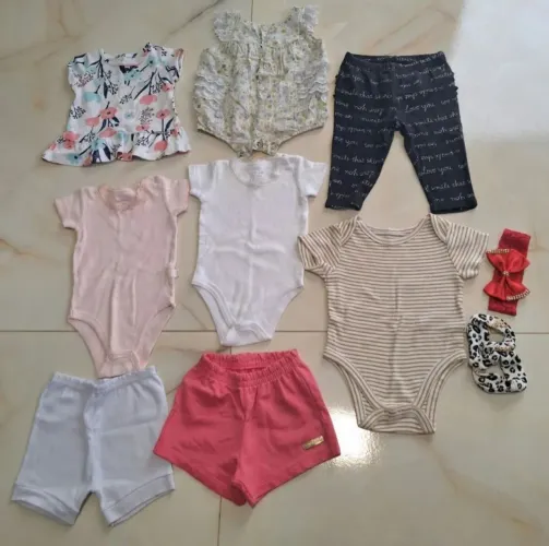 Lotinho bebê menina P/M