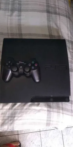 Playstation 3 Slim, 20 Jogos, 2 Controles, Parcelo, Aceito troca