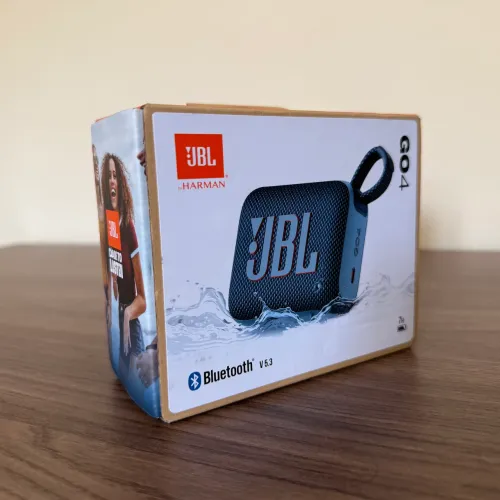 Caixa de Som JBL GO4 Azul Original (Nova)
