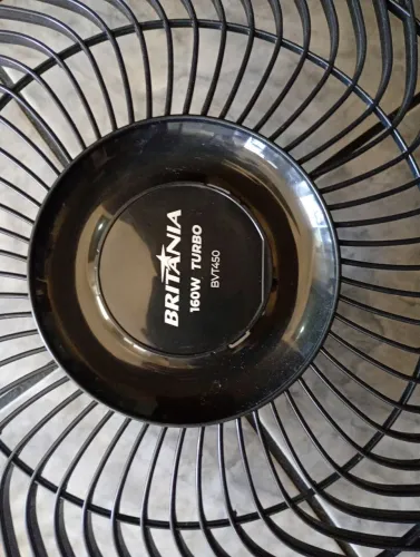 Ventilador com defeito Britânia 160watts