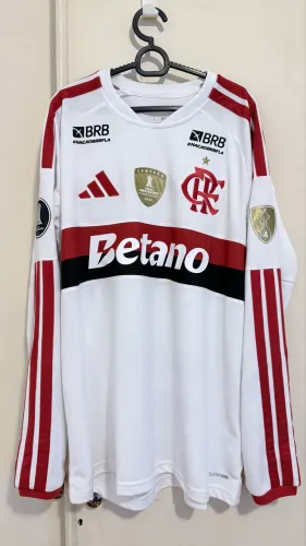 Camisa do Flamengo 2026 original adidas branca 