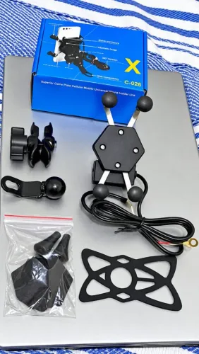 Suporte de celular com GPS articulado para Moto
