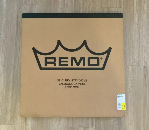 2 Peles novas para bateria bumbo 24? da Remo