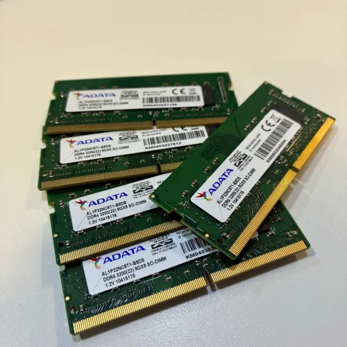 Lote 5 Memórias DDR4 8GB 3200mhz Adata