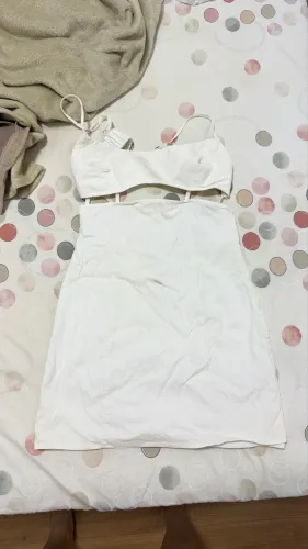 Vestidos curtos (branco)