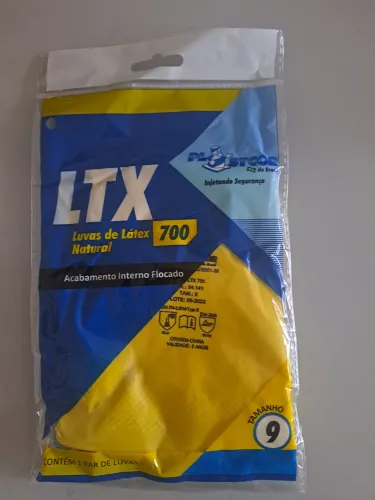 Luca de látex natural LTX 700 tamanho 9 Plastcor