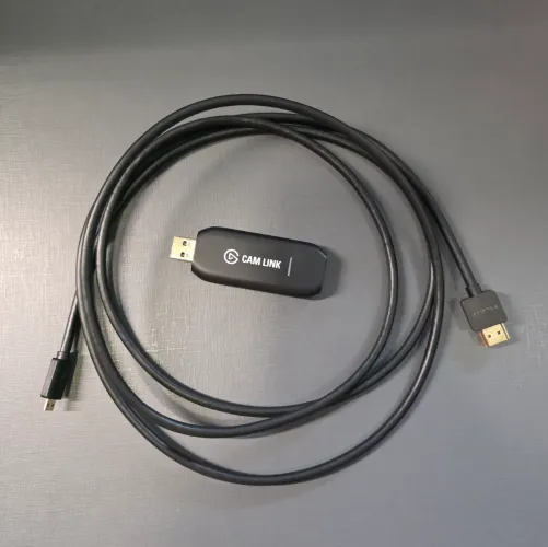Elgato camlink 4K + Cabo HDMI e Micro HDMI