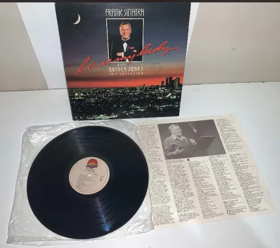 Lp Frank Sinatra + Quincy Jones E Orquestra L. A. Is My Lady