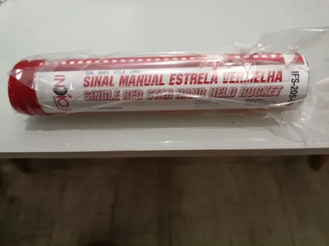 Sinalizador Manual Estrela Vermelha (IFS-205-VM)