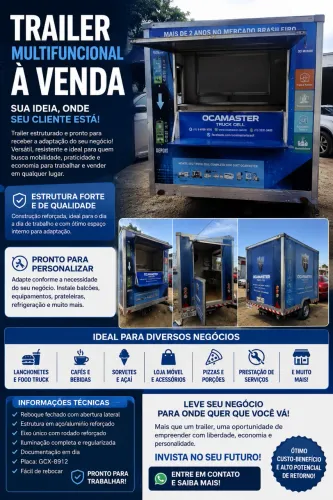 Trailer completo para serviços