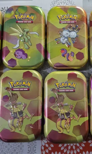 Mini lata coleção 151 Pokémon tcg LACRADA