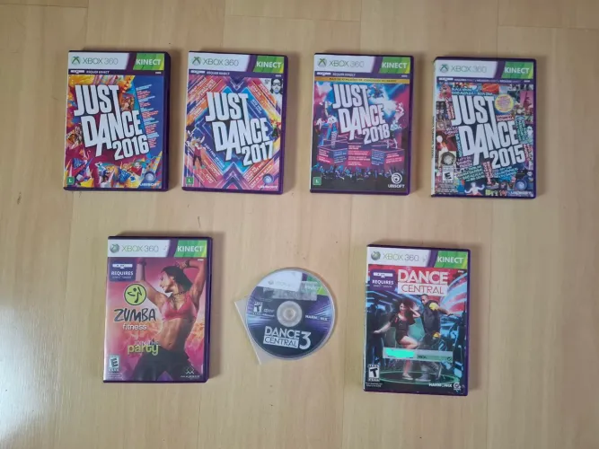 Jogos originais Xbox 360 Dance Kinect
