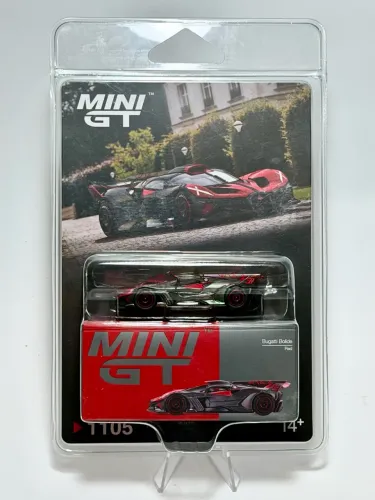 Miniatura Mini GT Bugatti Bolide Red 1/64 - 1105