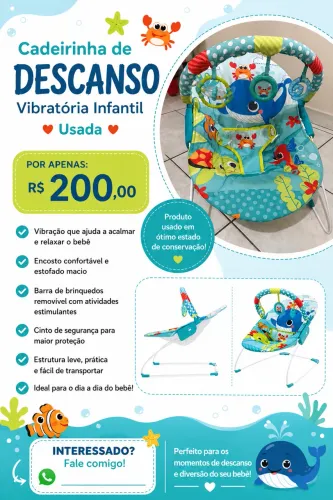 Cadeirinha de Descanso