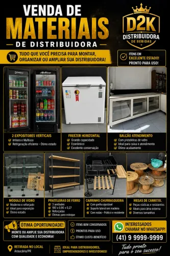 ? VENDA DE MATERIAIS DE DISTRIBUIDORA DE BEBIDAS OU CONVENIÊNCIA ?