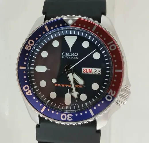 Seiko Diver's Automático 7S26 Submarino - Não é Citizen Orient Tag Heuer Breitling Bulova