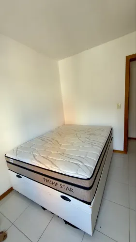 Cama Box Casal com Baú e Colchão Plumatex Trump Star