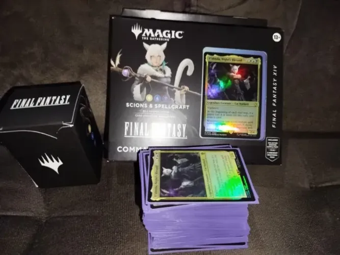 Três Decks de Commander Final Fantasy