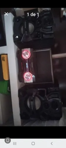 Aparelho de som Panasonic 