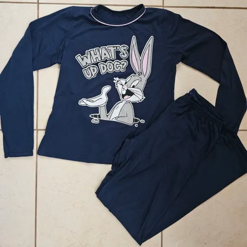 Pijama Feminino Manga Longa