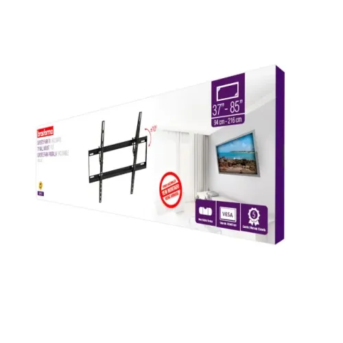 Suporte Inclinável Slim Fixo Para Tv 37-85 Brasforma Sbrp615
