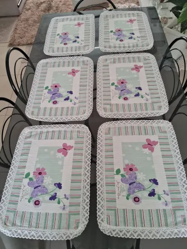 Toalhinhas com renda