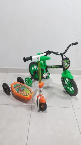 Bicicleta e patinete