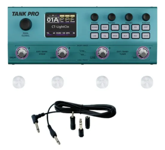 M-VAVE Tank Pro com importação já paga.