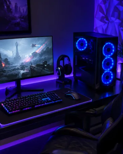 PC Gamer Completo + Monitor