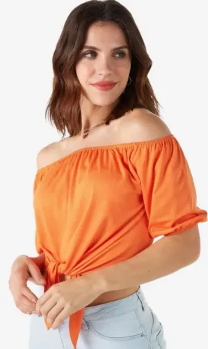 Cropped laranja